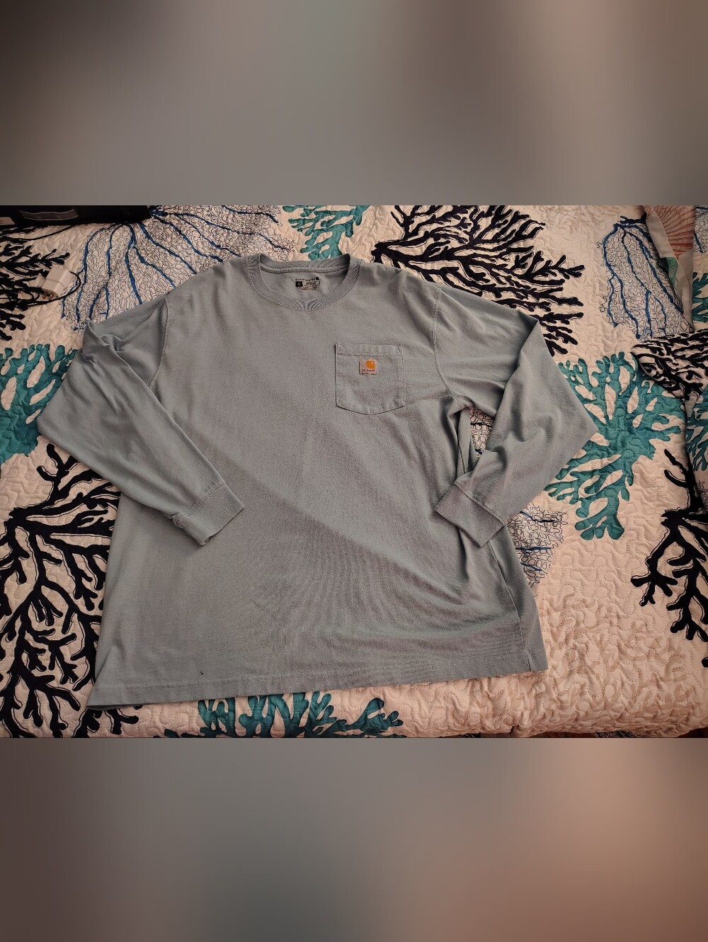 Carhartt Light Blue Long Sleeve Shirt